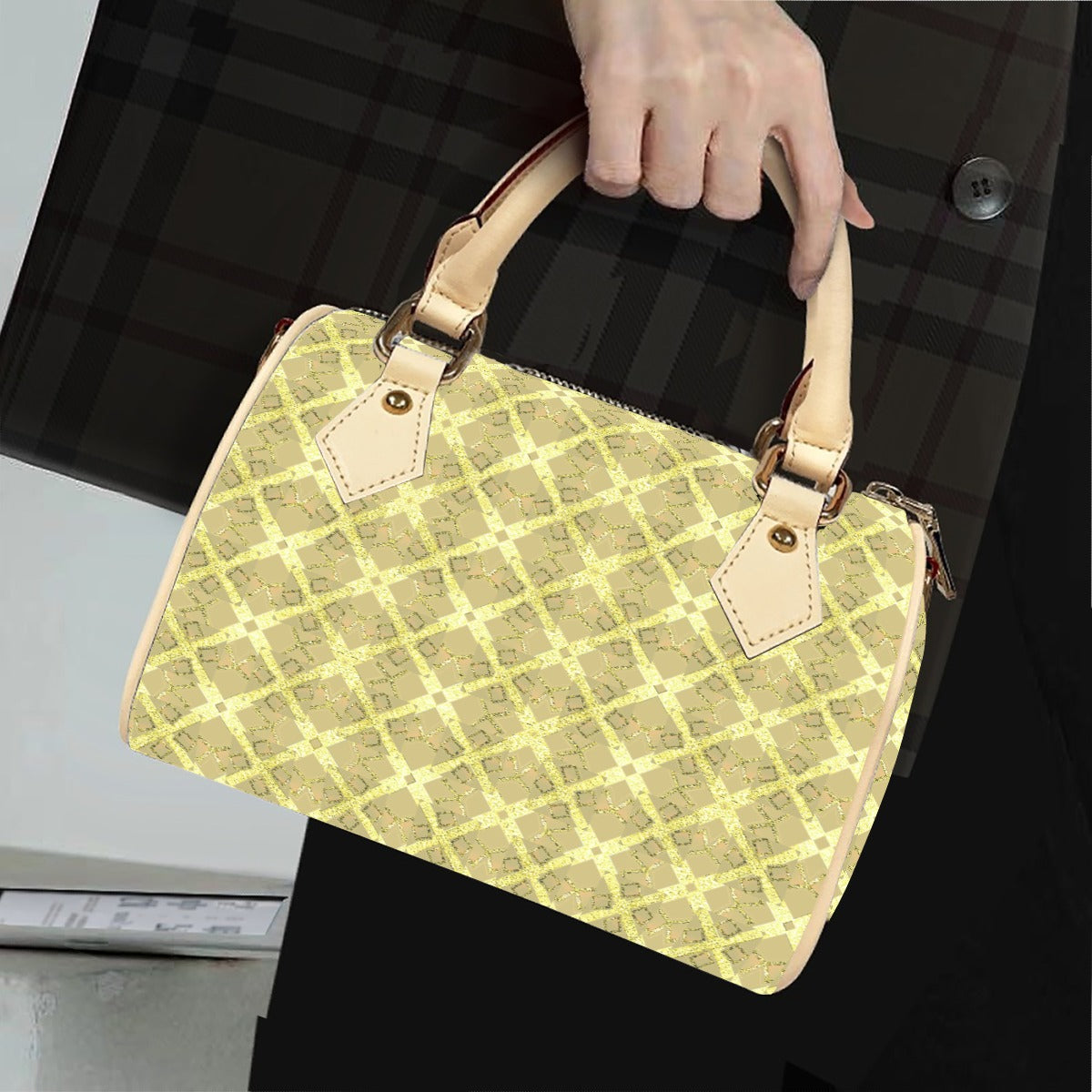Mini Boston Crossbody Bag