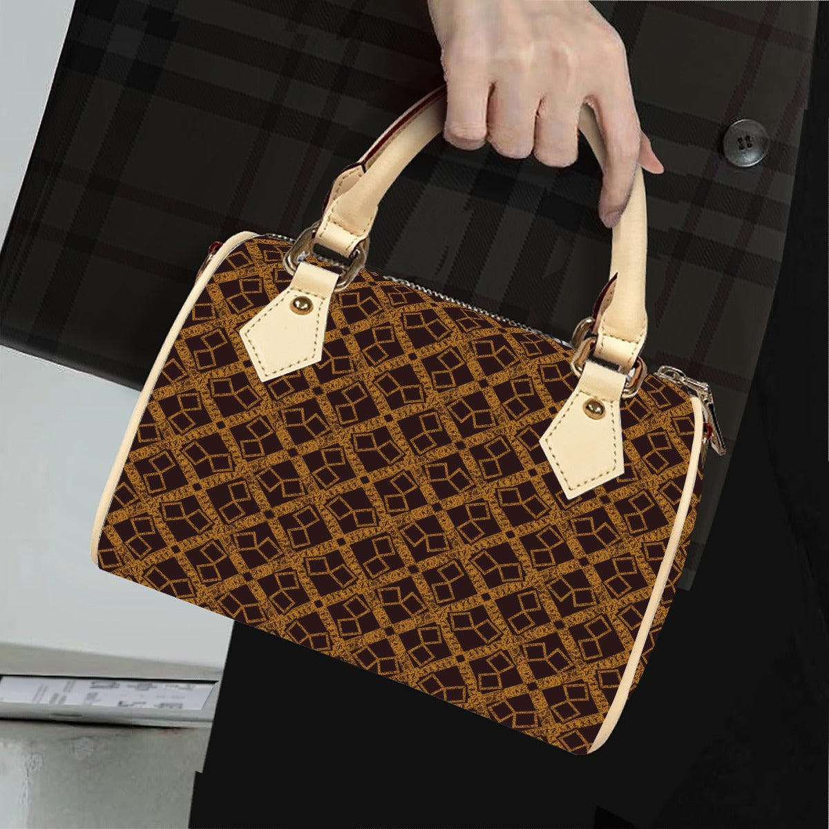 Mini Boston Crossbody Bag