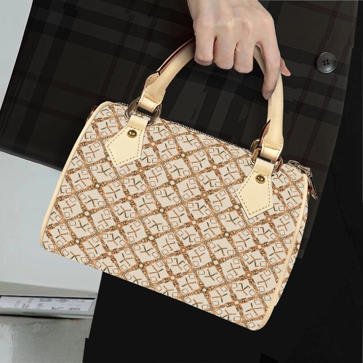 Mini Boston Crossbody Bag