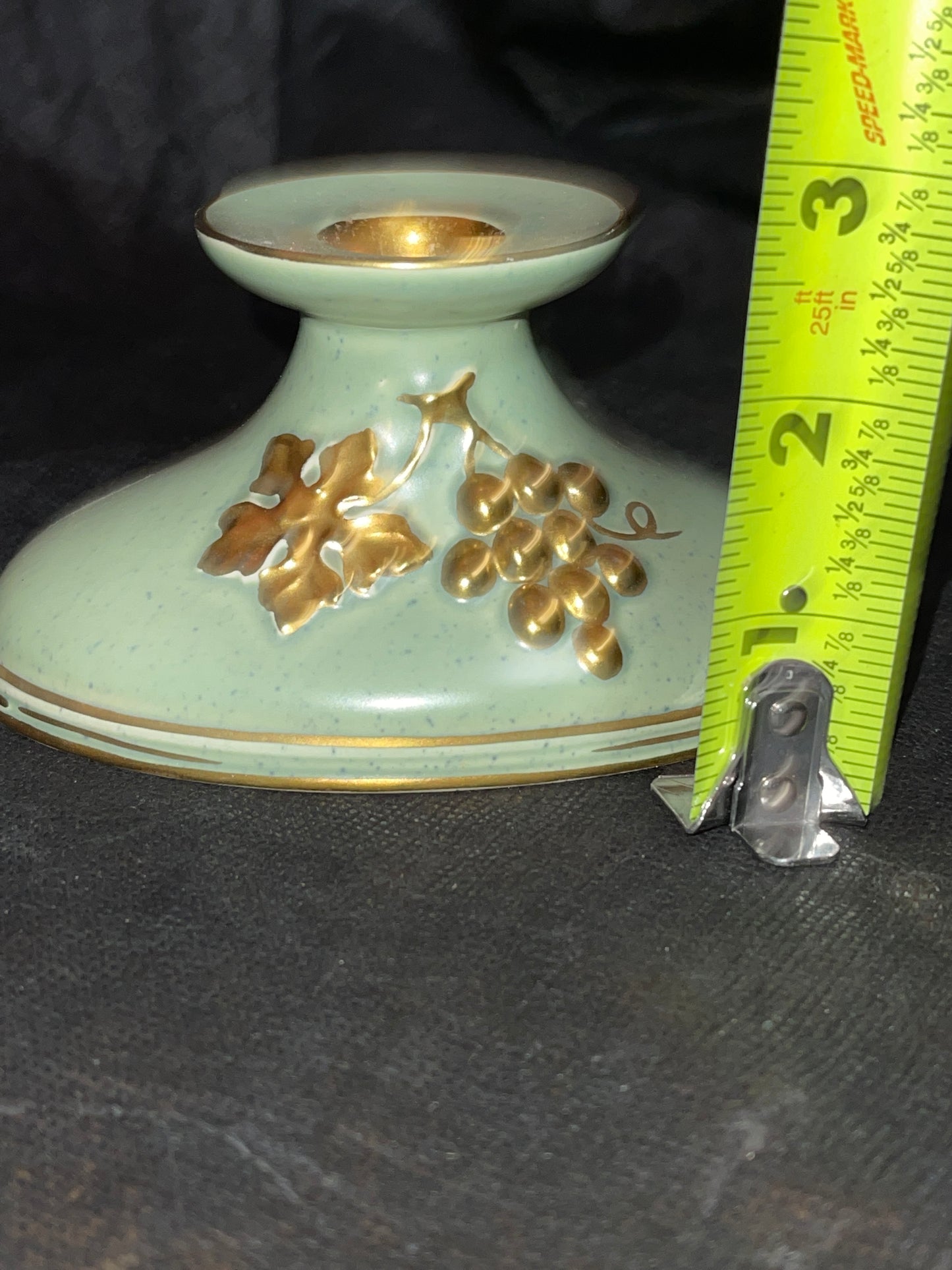 Candleholders RENTAL MINT GREEN GOLD FLORAL WEDDING