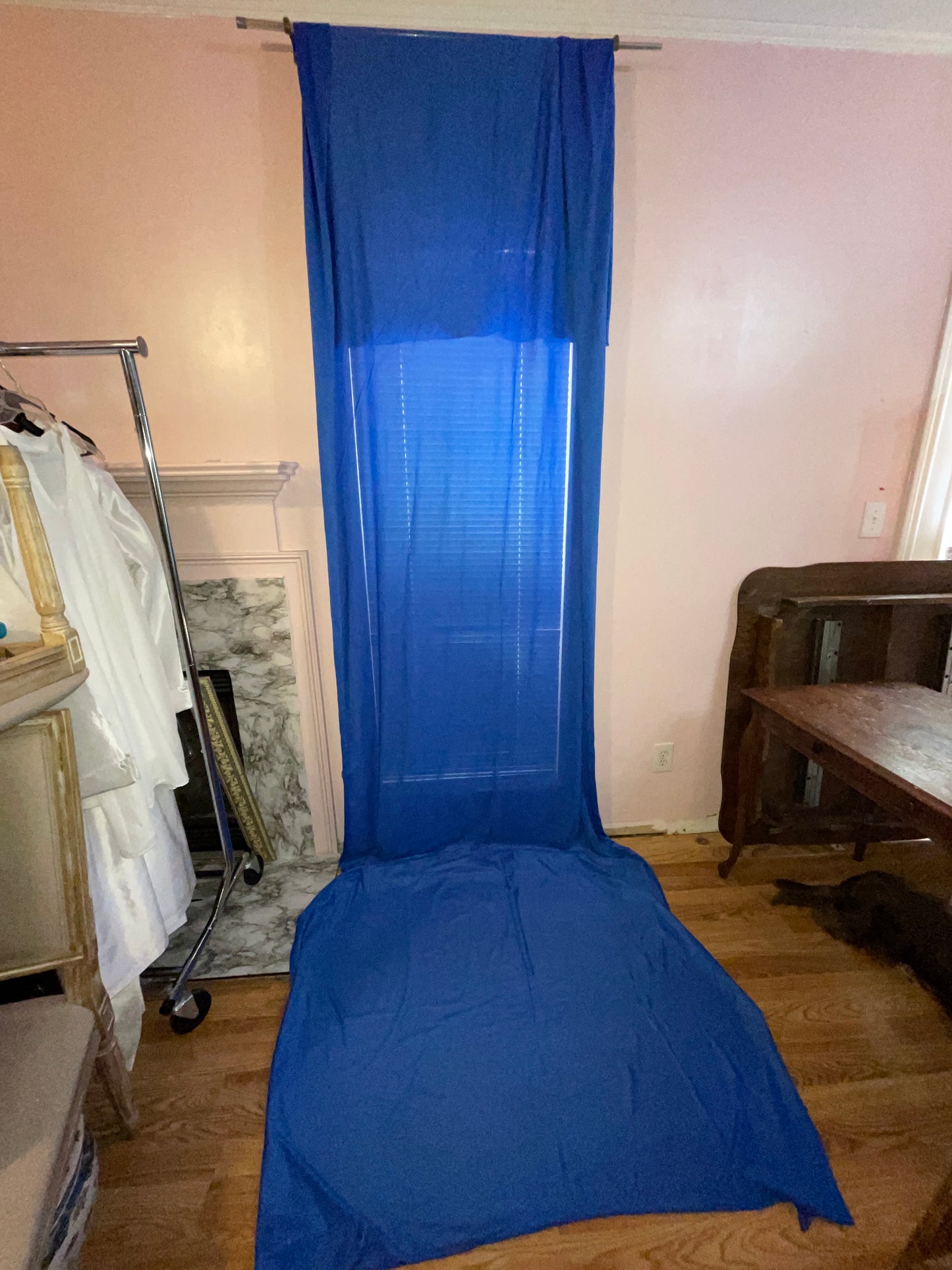 RENTALBLUE FABRIC PANEL ROYAL BLUE TURQUOISE