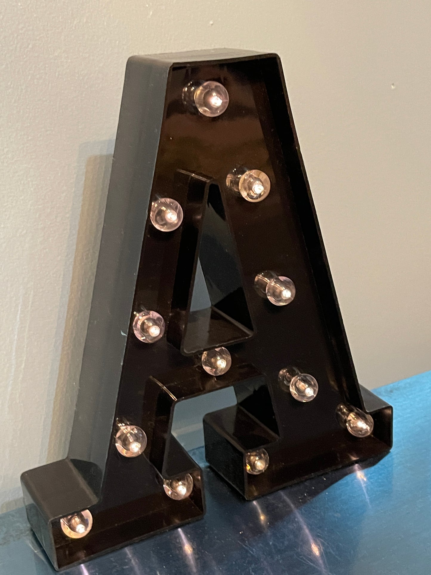 Black Letter “A” lighted WEEKLY RENTAL