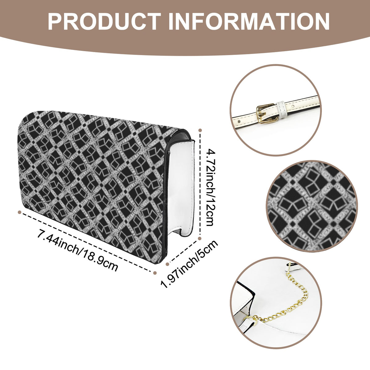 Mini Crossbody Chain Bag