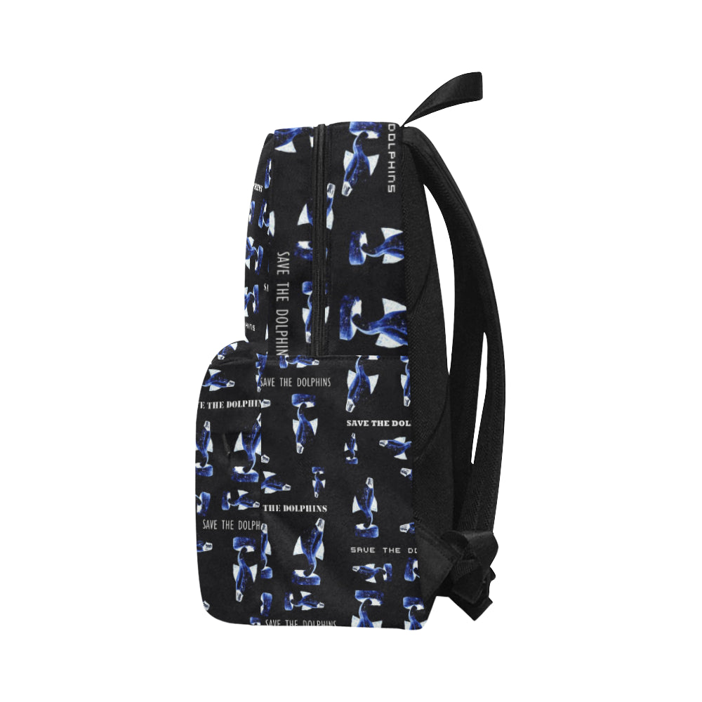 Save the Dolphins Backpack Bag e-joyer