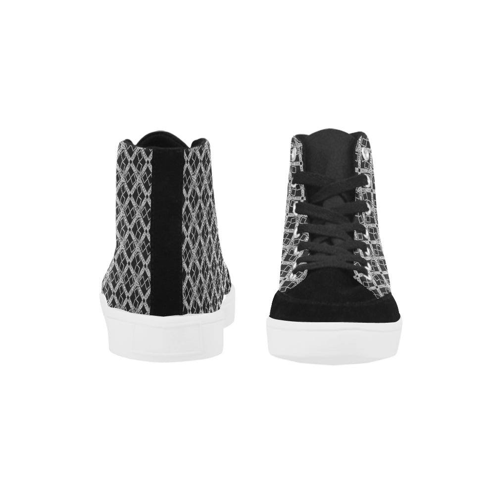 Logissimo Suede Canvas High Top Sneakers e-joyer