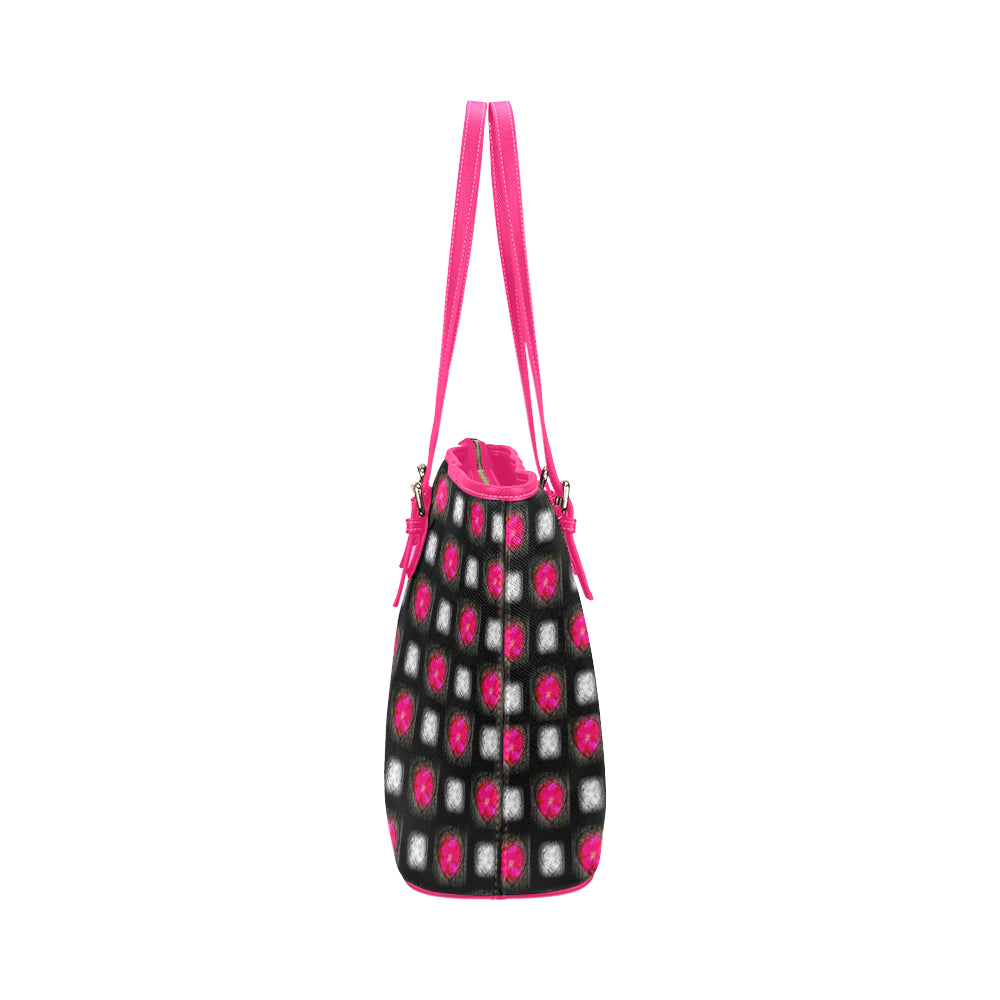 Bling Hearts Jane Leather Tote Bag e-joyer