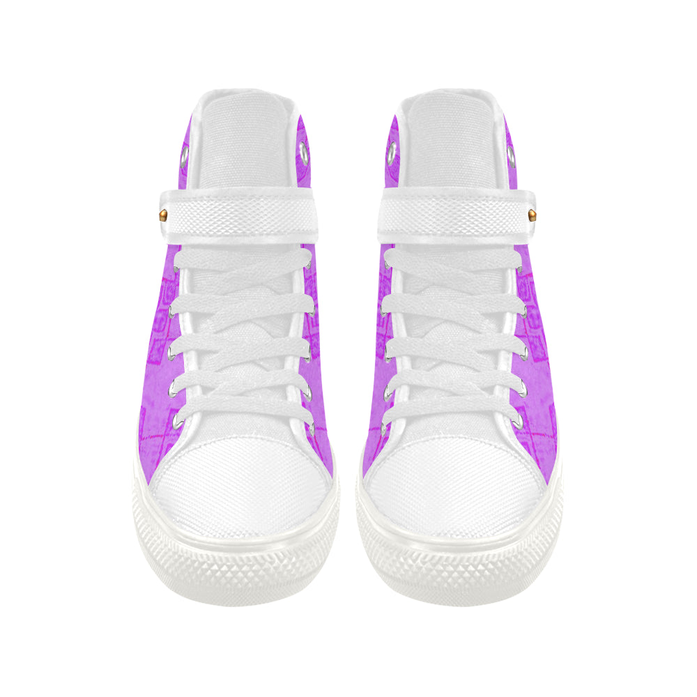 red pink purple exes crop 2.66 mb Aquila Strap Women's Shoes (Model 1202) e-joyer