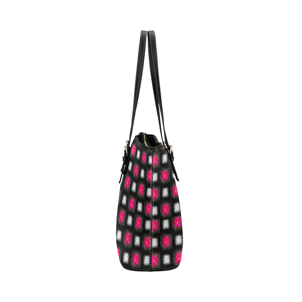 Bling Hearts Jane Leather Tote Bag e-joyer