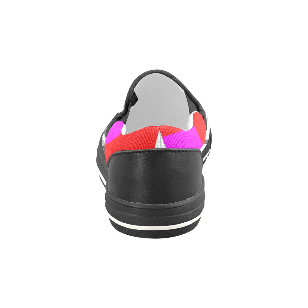 1 IMG_1813 Women's Slip-on Canvas Shoes/Large Size (Model 019) e-joyer