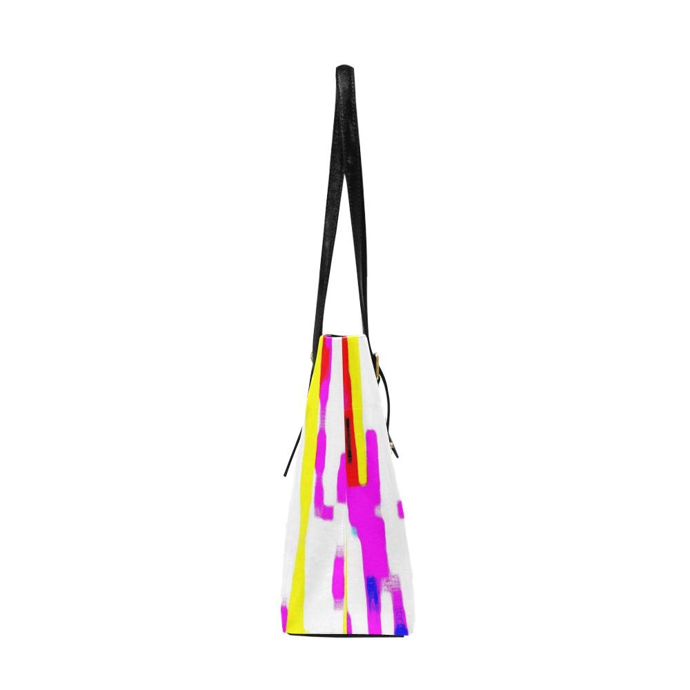 Happy Classic Leather Tote Bag e-joyer