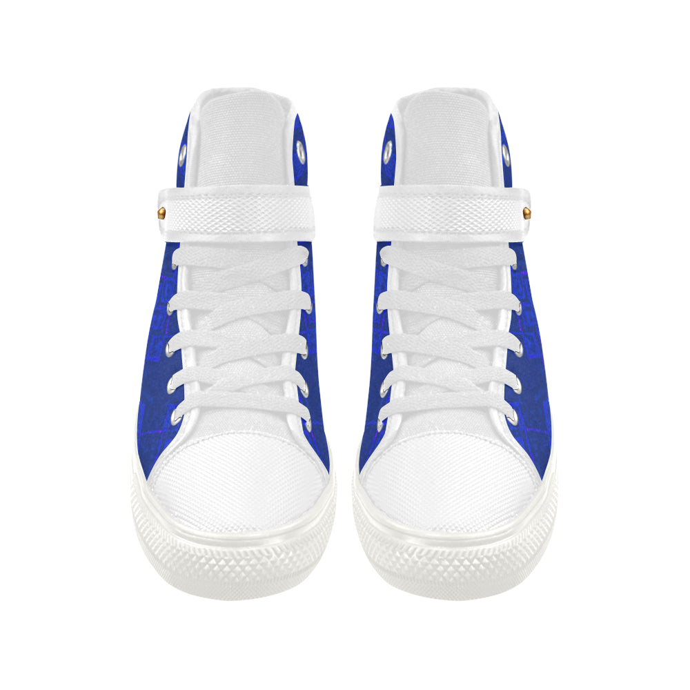 blue exes crop - Copy Aquila Strap Women's Shoes (Model 1202) e-joyer