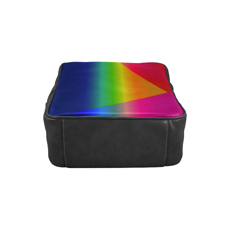 Rainbow Leather Carry-On Backpack Bag e-joyer