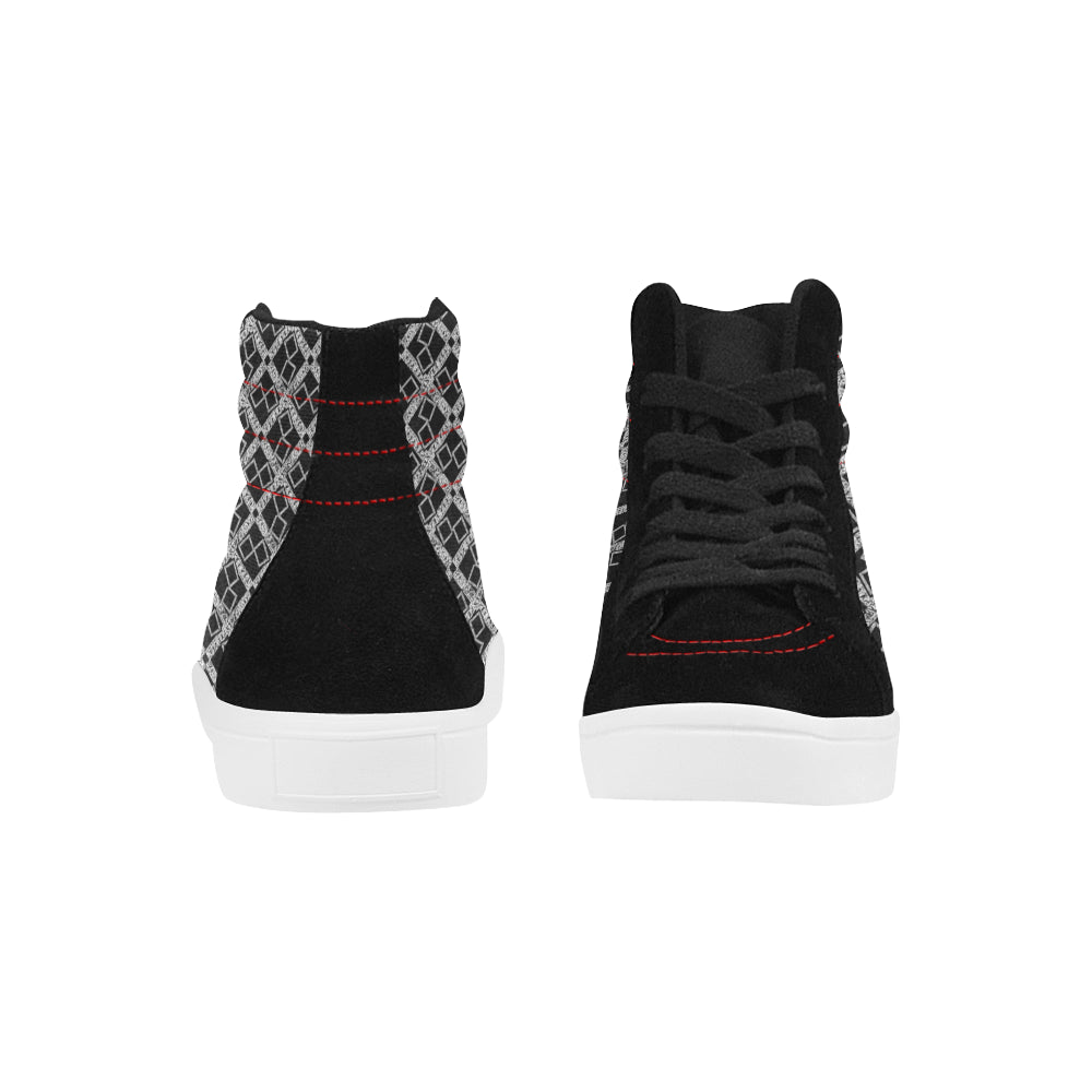Logissimo Suede Canvas High Top Sneakers e-joyer