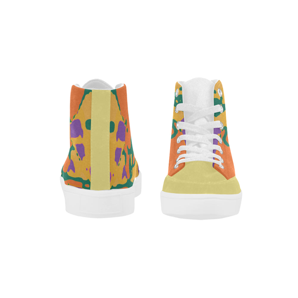 Paradiso Suede Canvas High Top 3805-22 Herdsman High Top Shoes for Women/Large Size (Model 038) e-joyer