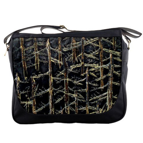 Golden Forest Nylon Messenger Bag Abby Essie