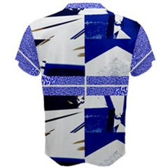 S. Lane Angles Sport Mesh Tee - Blue ABBY ESSIE