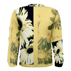 S. Lane Floral Deviant Long Sleeve Stretch Tee Pt 1 - Black Beige ABBY ESSIE