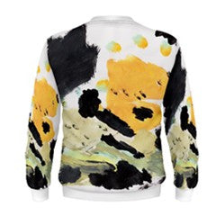 S. Lane Men Blackish Abstract Sweatshirt ABBY ESSIE