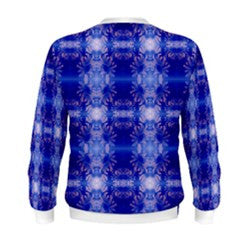 S. Lane Men Heavenly Deviant Plaid Sweatshirt - Blue White ABBY ESSIE