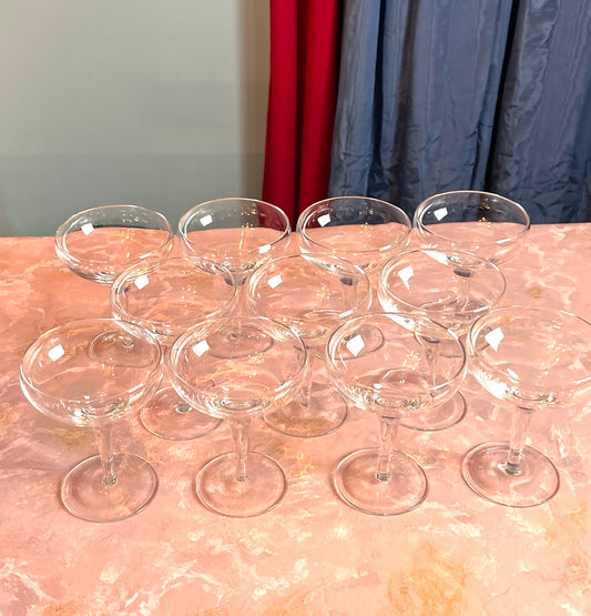 GLASS RENTAL CHAMPAGNE COUPE GLASSES