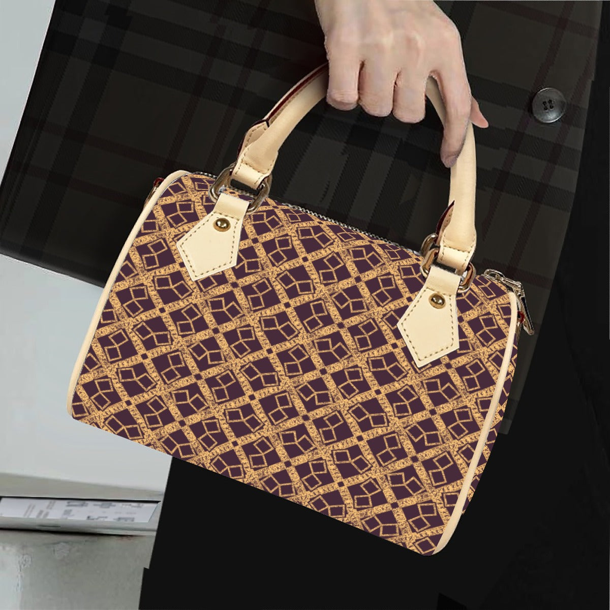 Mini Boston Crossbody Bag