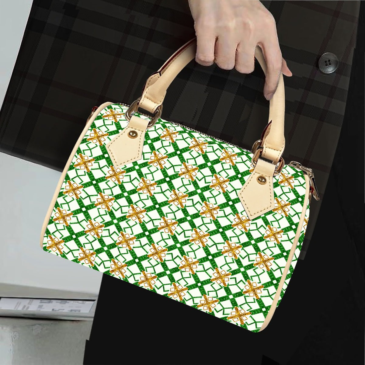Mini Boston Crossbody Bag