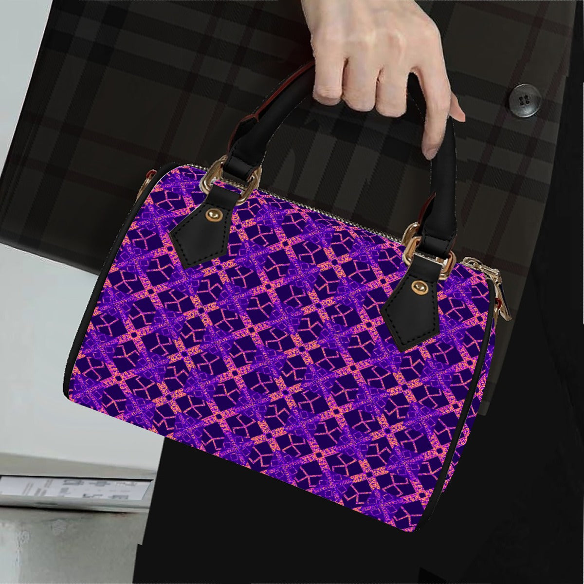 Mini Boston Crossbody Bag