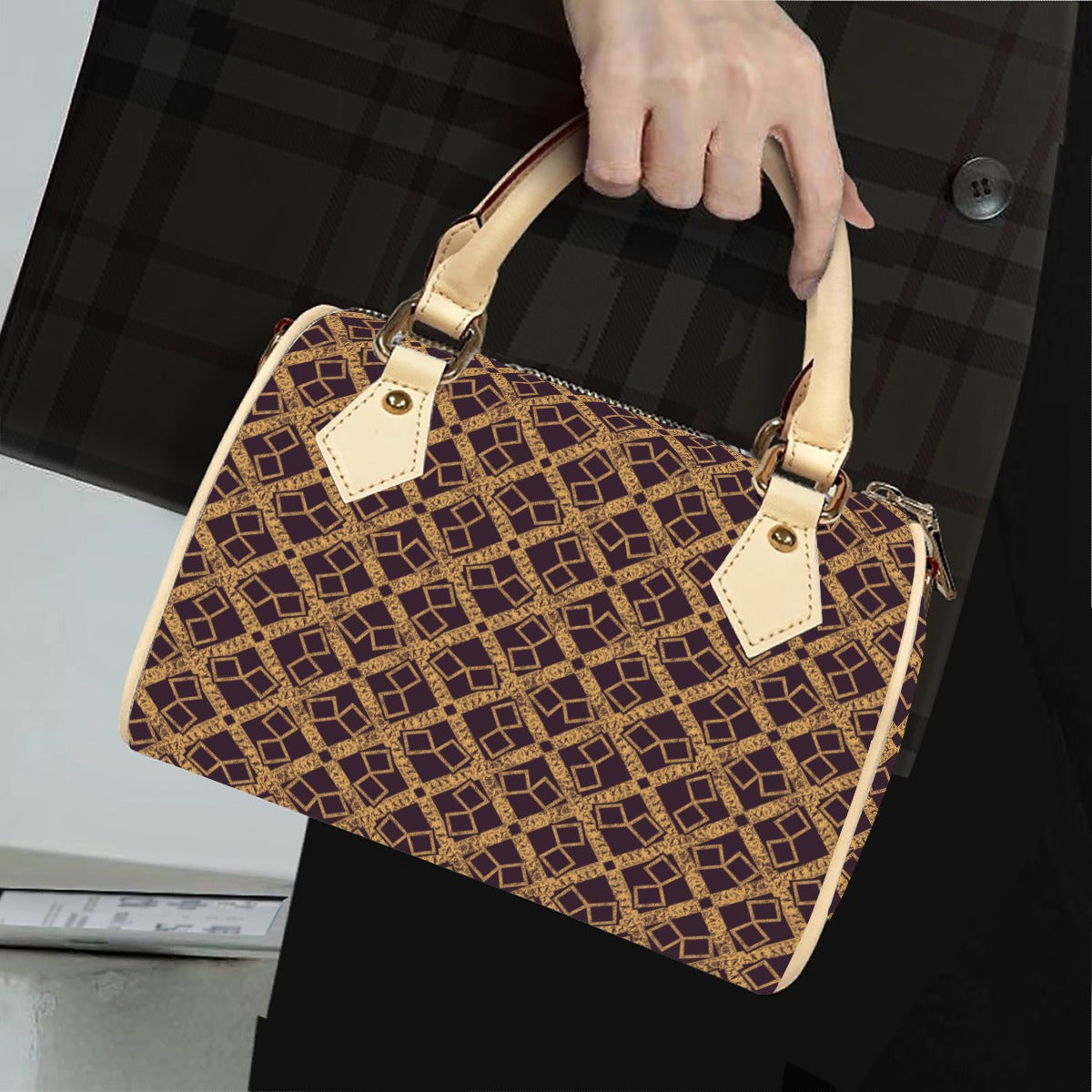 Mini Boston Crossbody Bag