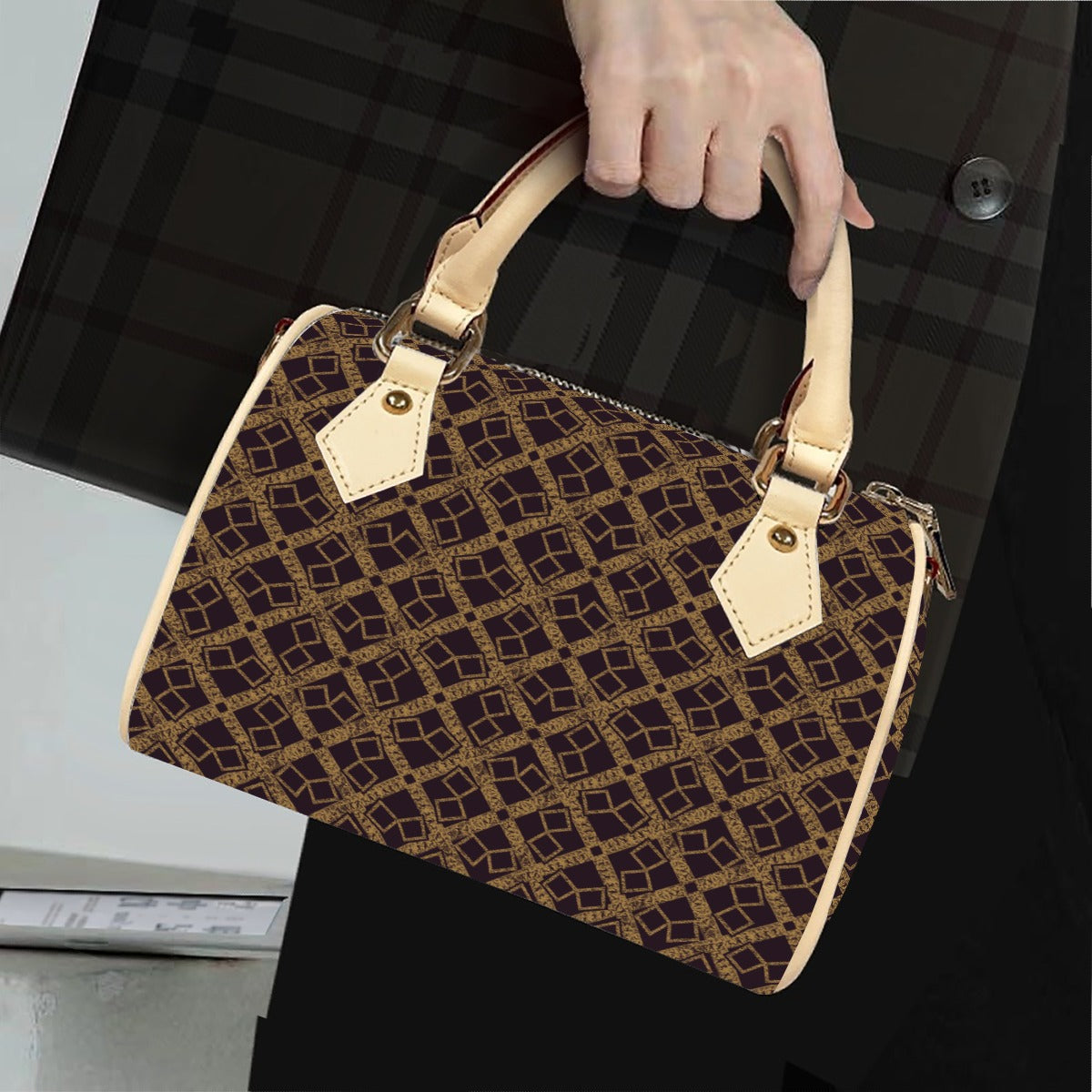 Mini Boston Crossbody Bag