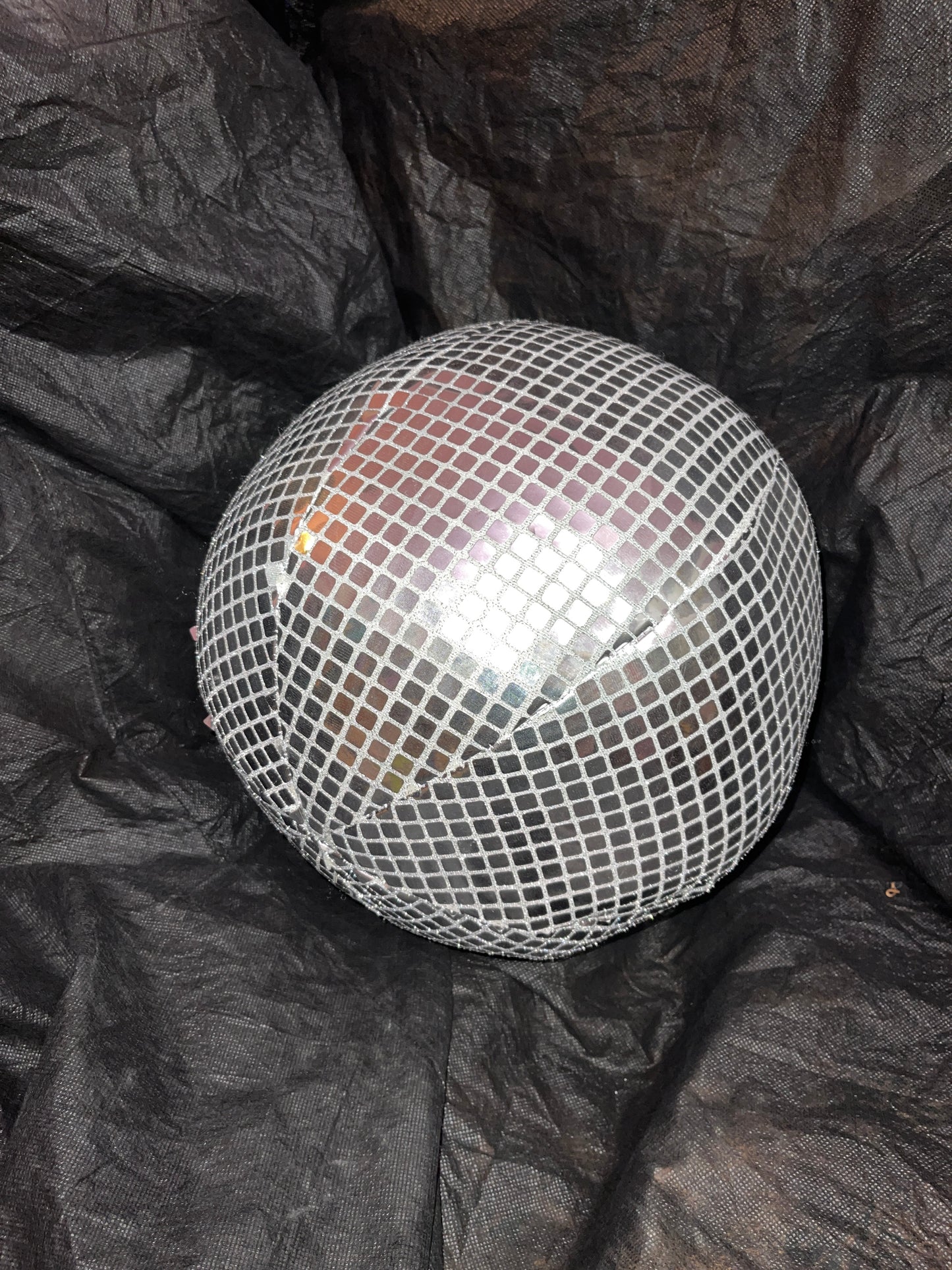 PILLOW RENTAL DISCO SILVER SEQUIN PILLOW