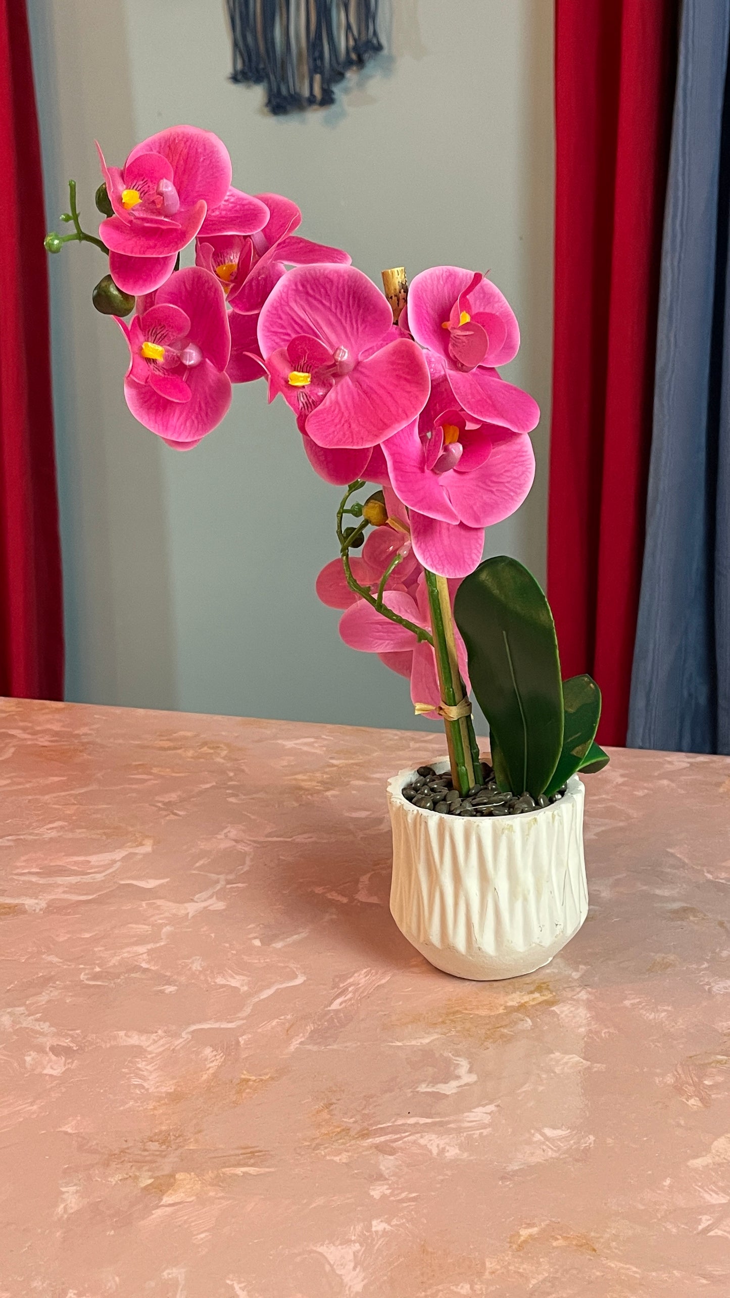 RENTAL FLOWERS PINK ORCHID FLORAL HOT PINK