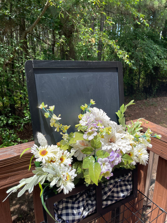 RENTAL FLOWER SIGN CHALKBOARD FLORAL