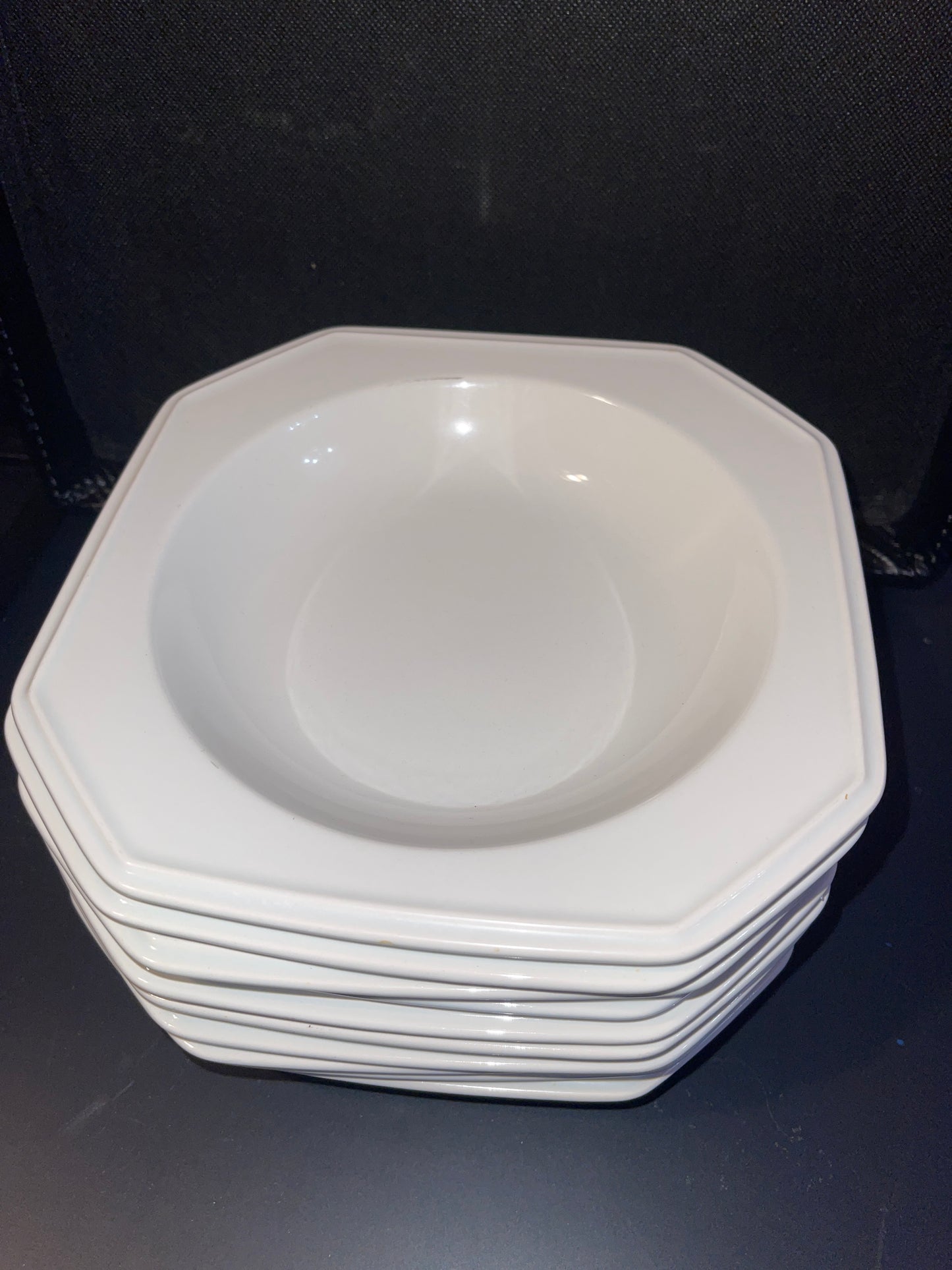 DISHES RENTAL PLATES Octagon bowl