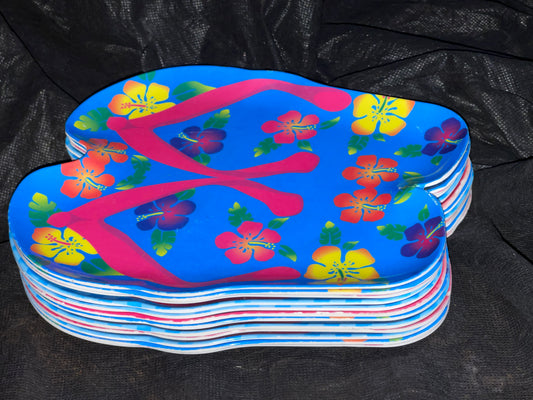 RENTAL FLIP FLOP BEACH PLATES