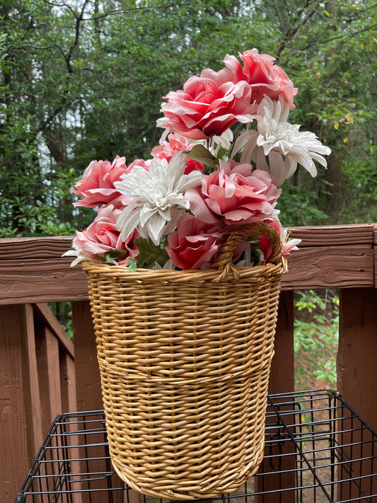 RENTAL FLOWER BASKET LARGE FLORAL