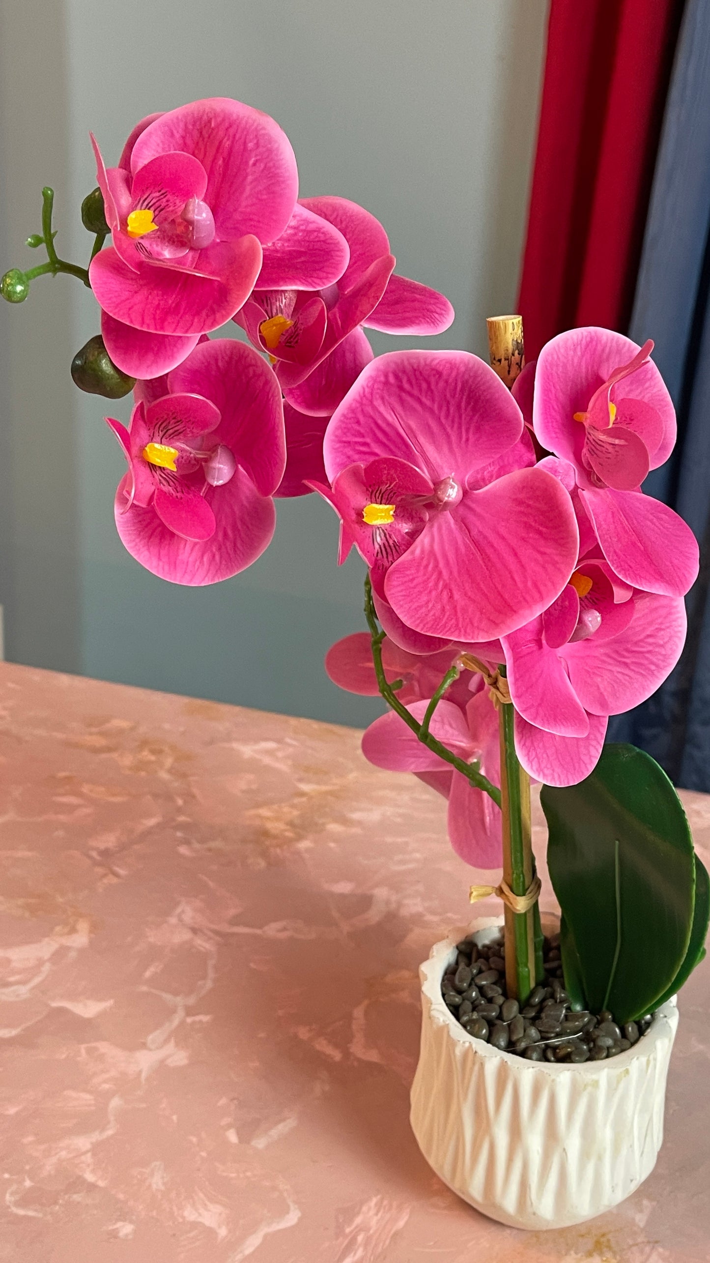 RENTAL FLOWERS PINK ORCHID FLORAL HOT PINK