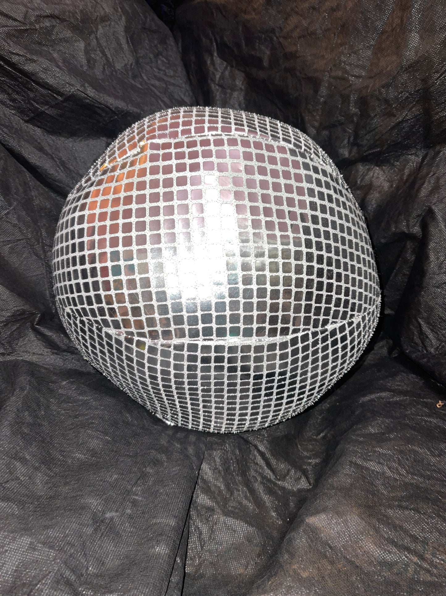 PILLOW RENTAL DISCO SILVER SEQUIN PILLOW