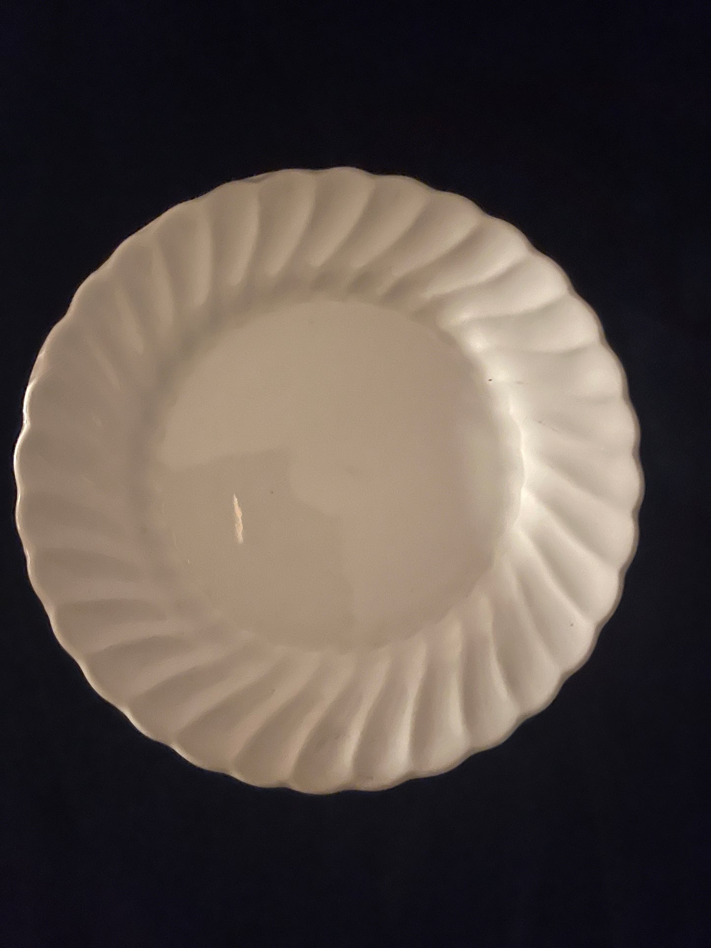 PLATES RENTAL WHITE DESSERT PLATE APPETIZER CAKE