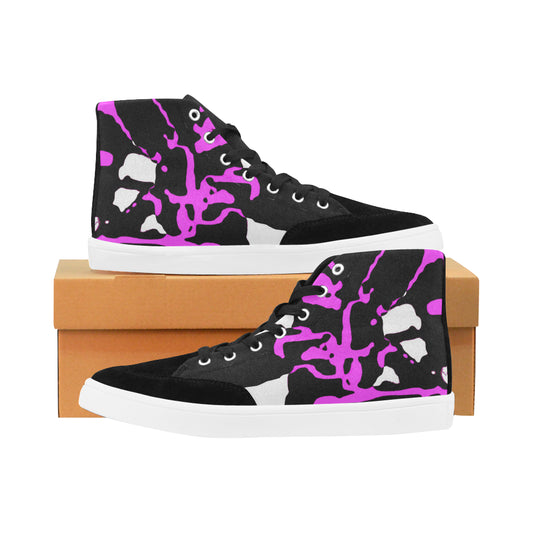 Suede High Top Sneaker 3805-63 Herdsman High Top Shoes for Women (Model 038) e-joyer
