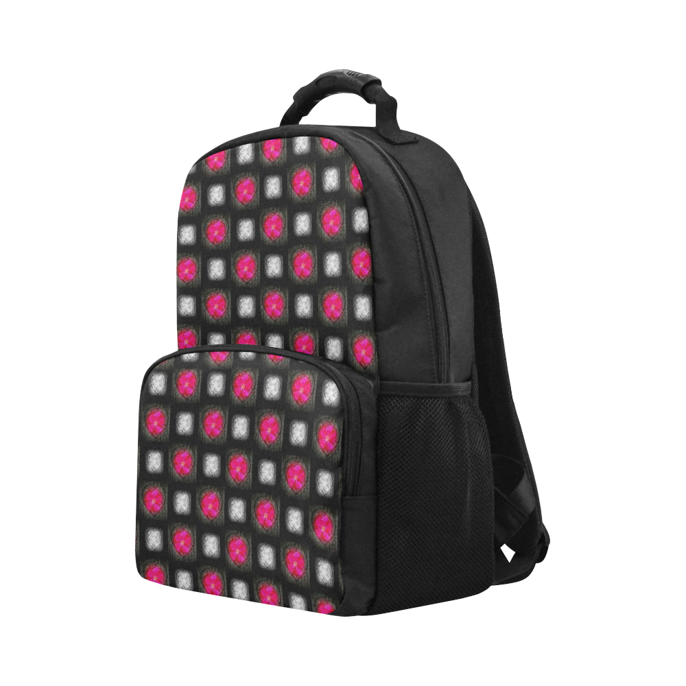 Bling Hearts Laptop Backpack e-joyer