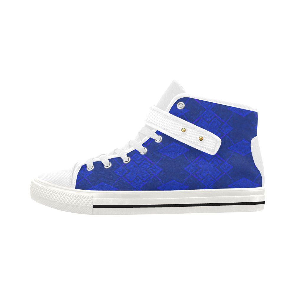 blue exes crop - Copy Aquila Strap Women's Shoes (Model 1202) e-joyer