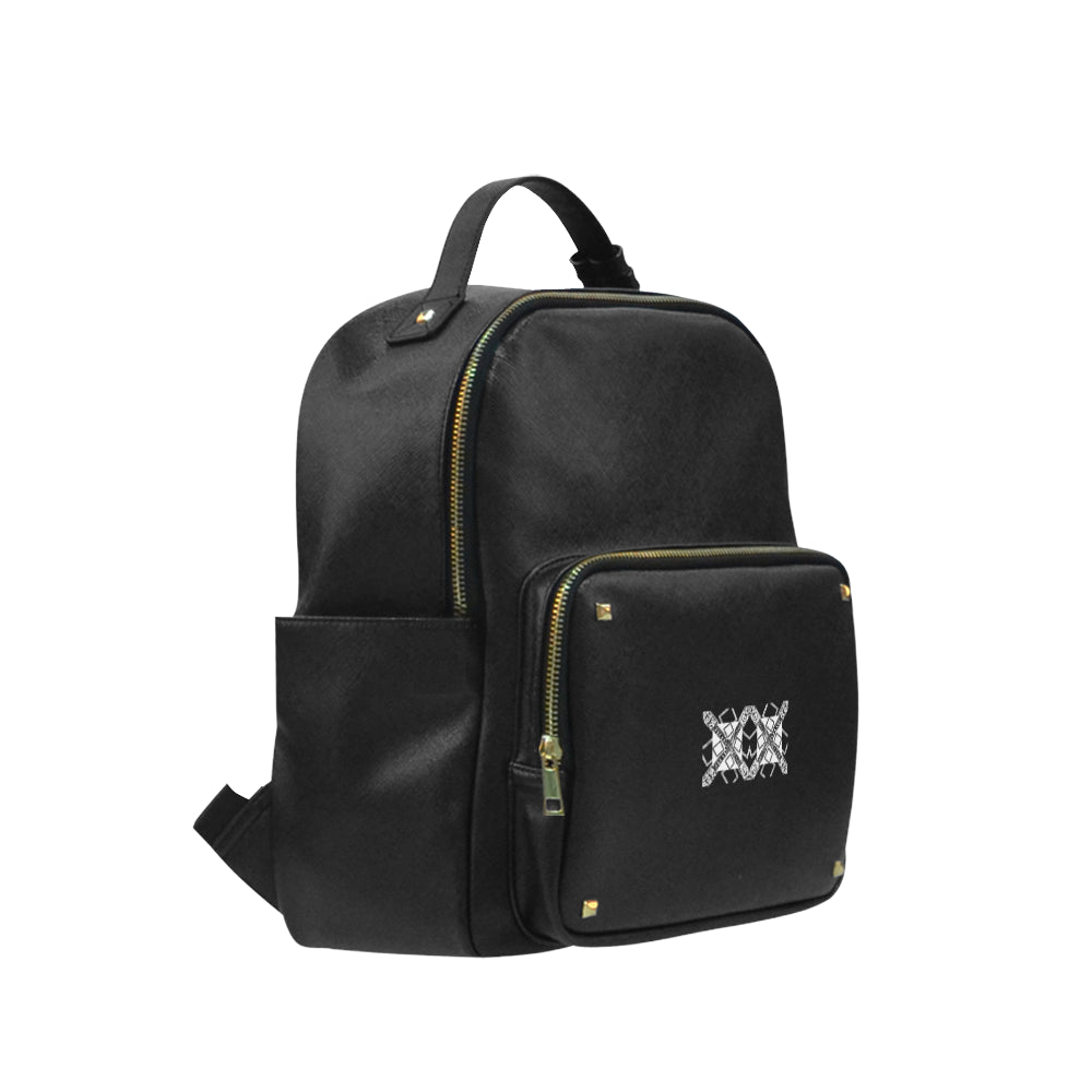 VIP Logo Coed Leather Backpack e-joyer