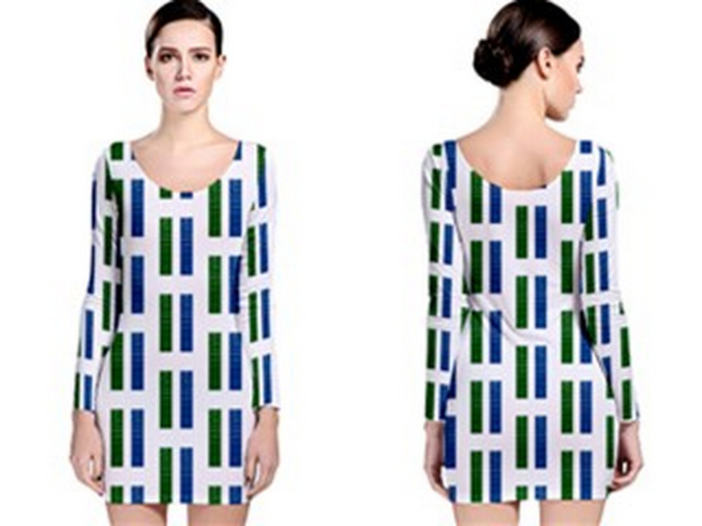 panels dress ABBY ESSIE