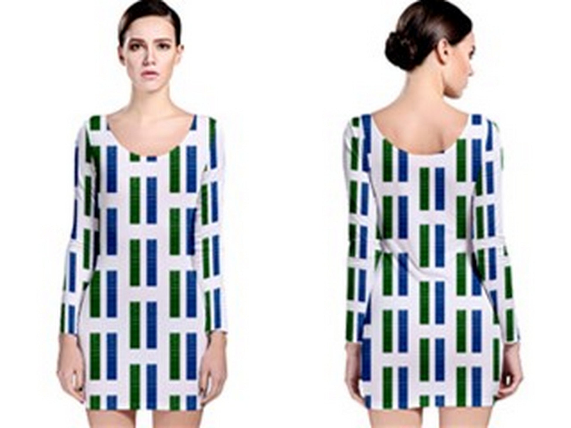 panels dress ABBY ESSIE